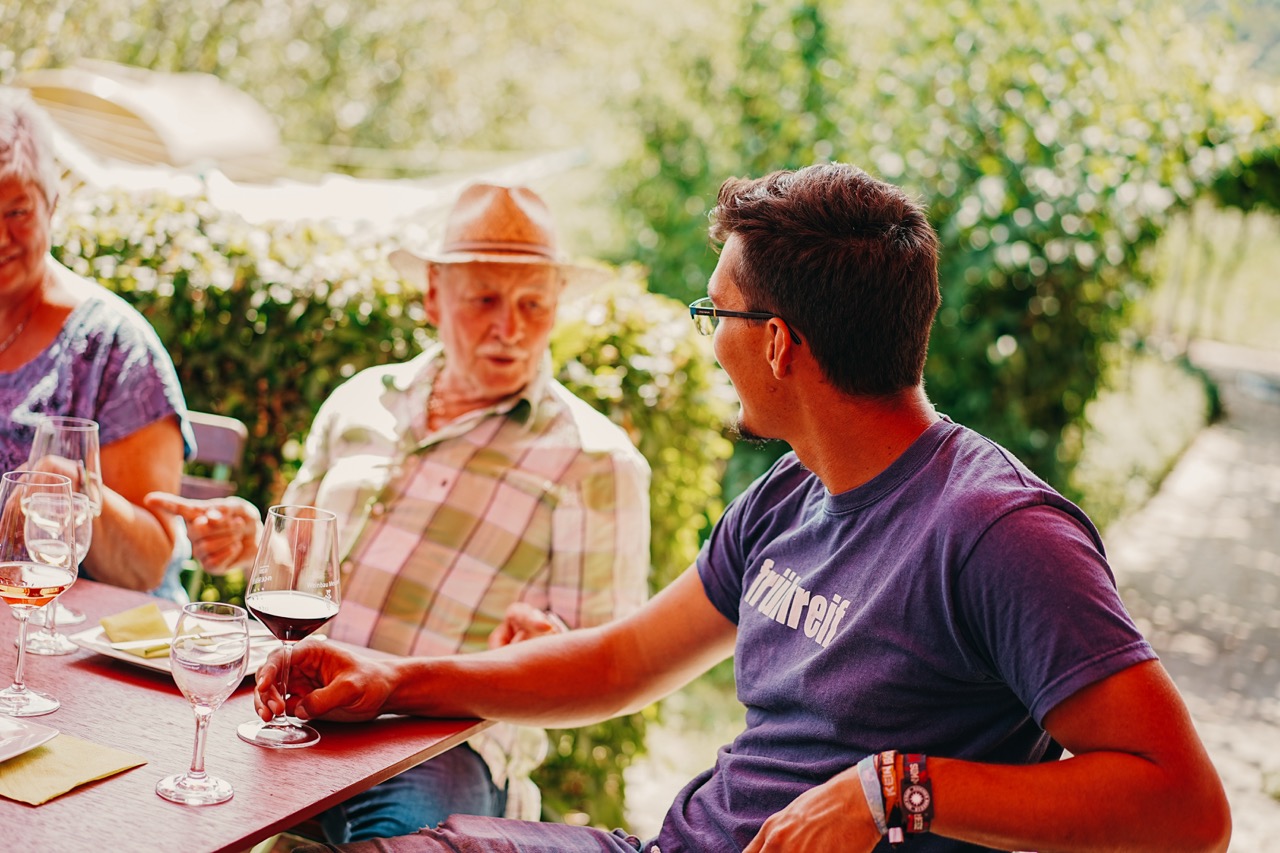 Weingut Meusert – JGA an der Mainschleife, Volkach